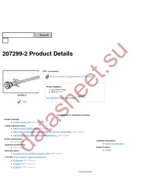 207299-2 datasheet  